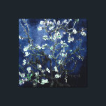 Impressão Em Tela Van Gogh Almond Blossoms Midnight Blue<br><div class="desc">Almond Blossoms de Vincent Van Gogh alteração de cor copyright 2doce4wordsDesigns/ PureVintage Love Obtenha a beleza do amado Almond Blossom de Van Gogh nas cores que combinam com sua casa. vincent van gogh,  van gogh,  florins de amêndoa,  flores,  floral,  bonito,  bonito, </div>