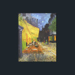 Impressão Em Tela Van Gogh; Cafe Terrace à Noite, Vintage Fine Art<br><div class="desc">Café Terrace da Noite, também conhecido como Cafe Terrace no Place du Forum por Vincent van Gogh, é uma pintura arquitetônica de apos impressionismo de arte vintage com vista exterior de um restaurante com mesas, cadeiras, garçons, pessoas e estrelas no céu noturno. Van Gogh também indicou um compro aceso, e...</div>