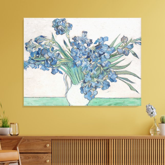 Impressão Em Tela Van Gogh "Íris"  (Insitu(Sala de estar))