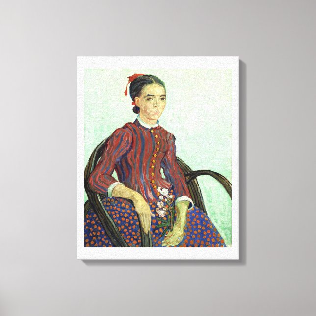 Impressão Em Tela Van Gogh | La Mousmé (Frente)