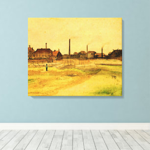 Impressão Em Tela Van Gogh - Mina de carvão no Borinage,