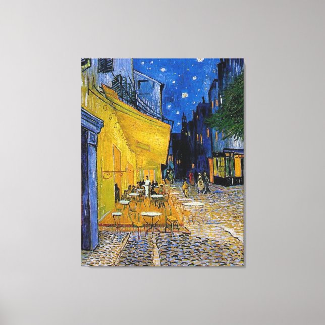 Impressão Em Tela Van Gogh - O Cafe Terrace (Frente)