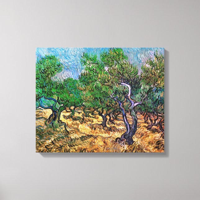 Impressão Em Tela Van Gogh - Olival (Frente)