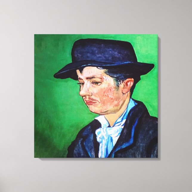 Impressão Em Tela Van Gogh Retrato de Armand Roulin (Frente)