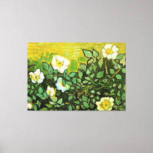 Impressão Em Tela Van Gogh - Rosas selvagens,