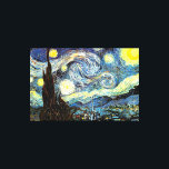 Impressão Em Tela Van Gogh Starry Night Fine Art<br><div class="desc">Starry Night,  belas artes de Vincent van Gogh.</div>