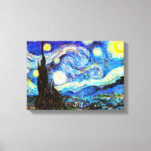 Impressão Em Tela Van Gogh Starry Night Fine Art