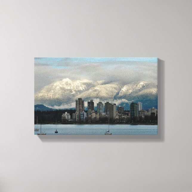 Impressão Em Tela Vancouver (Frente)