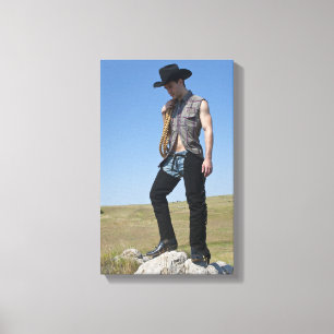 Impressão Em Tela vaqueiro 15605-RA