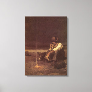 Impressão Em Tela Vaqueiros Western Vintage, Pastor das Planícies po