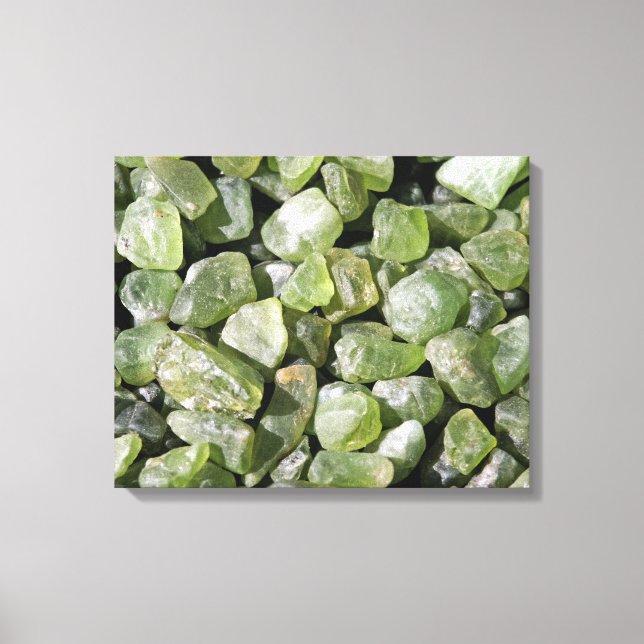 Impressão Em Tela variedade Olivine de Peridot (Frente)