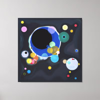 Vários Círculos, Vassily Kandinsky em digital