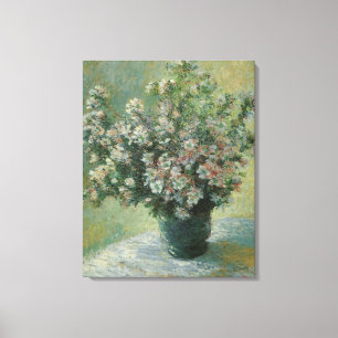 Impressão Em Tela Vase das Flores, de Claude Monet, Vintage Fine Art