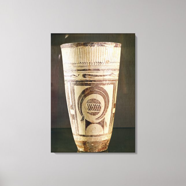 Impressão Em Tela Vase, Estilo I, de Susa, Irã, 5000-4000 BC (Frente)