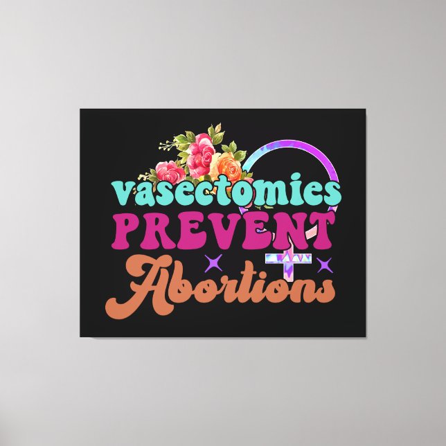 Impressão Em Tela Vasectomias Impedem Abortos Tela Imprimir (Frente)