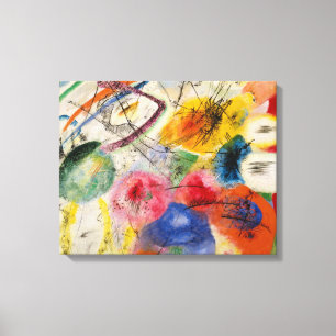 Impressão Em Tela Vasily Kandinsky - Linhas Pretas