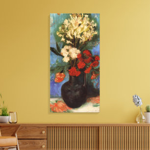 Impressão Em Tela Vaso com Cravos de Vincent van Gogh