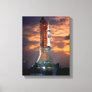 Impressão Em Tela Veículo de Lançamento da NASA Apollo Soyuz ao Nasc