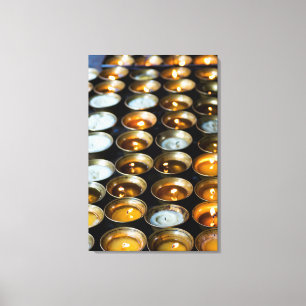 Impressão Em Tela Velas de Manteiga de Yak