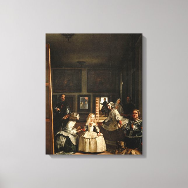 Impressão Em Tela VELAZQUEZ - Las Meninas 1656 (Frente)