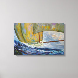 Impressão Em Tela Veleiro