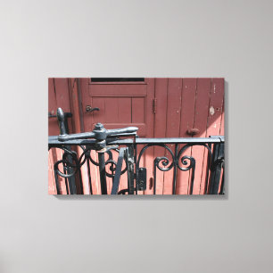 Impressão Em Tela Velho Comboio A Vapor Le Mastrou Brown Wagon Canva