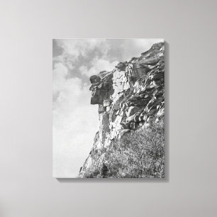 Impressão Em Tela Velho Homem da Montanha, 1901. Vintage Photo