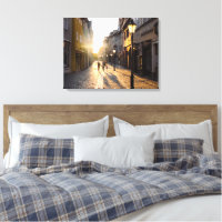 Velhos Edifícios Cobblestone Streams Lamp