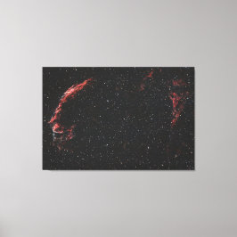 Impressão Em Tela Velo Fantasmagórico: Nebulosa do Véu Oriental