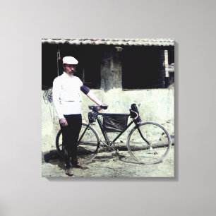 Impressão Em Tela Vencedor do Tour De France 1903 Maurice Garin Colo