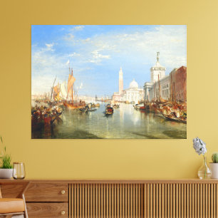 Impressão Em Tela Veneza – A Dogana e San Giorgio Maggiore