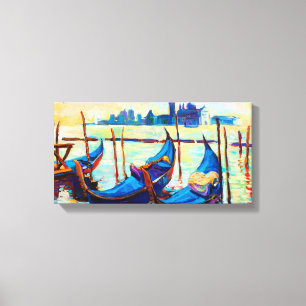 Impressão Em Tela Veneza, Itália ao pôr do sol