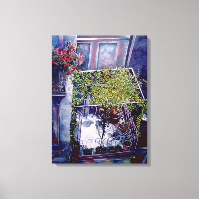 Impressão Em Tela Ventian Tarde (Frente)