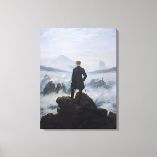 Impressão Em Tela Ventilador acima do Mar de Nevoeiro