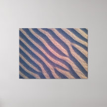 Vento Moldado em Zebra Stripes em Foto de Areia