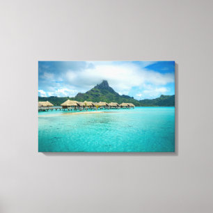 Impressão Em Tela Ver a tela de desenho da ilha Bora Bora