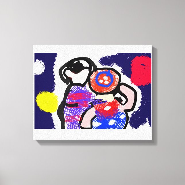 Impressão Em Tela Ver fogo de artifício (Frente)