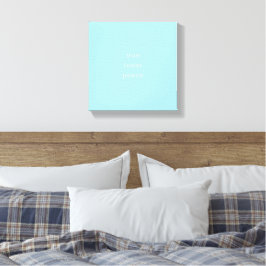 Impressão Em Tela Verdadeira Paz Interior | Minimal