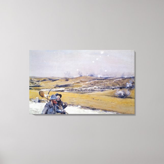 Impressão Em Tela Verdun, 1916 (Frente)