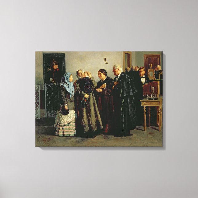 Impressão Em Tela Veredito, 'Não Culpado', 1882 (Frente)