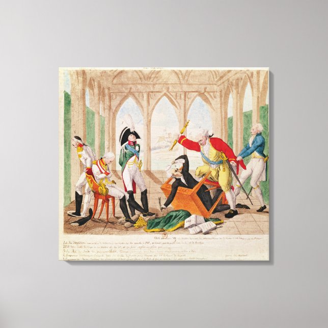 Impressão Em Tela Vergonha e arrependimento, uma peça tragi-cômica (Frente)