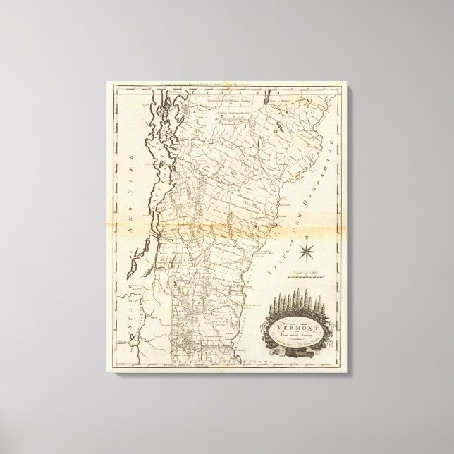 Impressão Em Tela Vermont 10 (Frente)