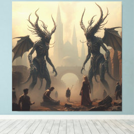 Impressão Em Tela „Versammlung der uralten Götter“