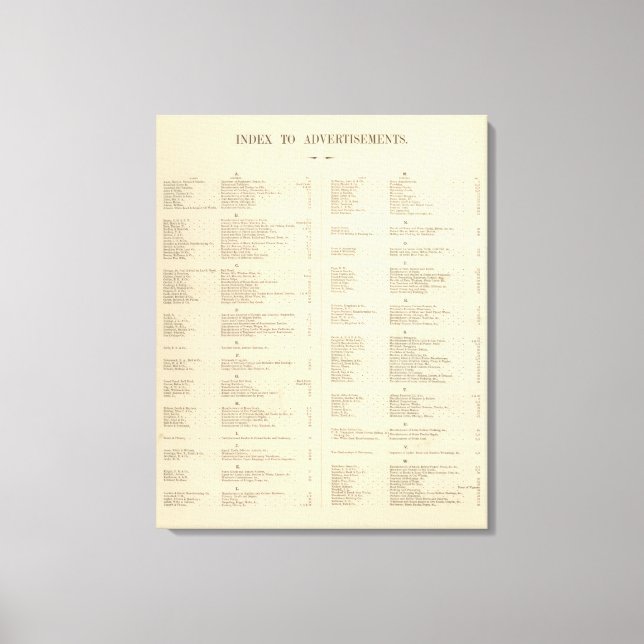 Impressão Em Tela Verso Título Page Colton Atlas Americano (Frente)