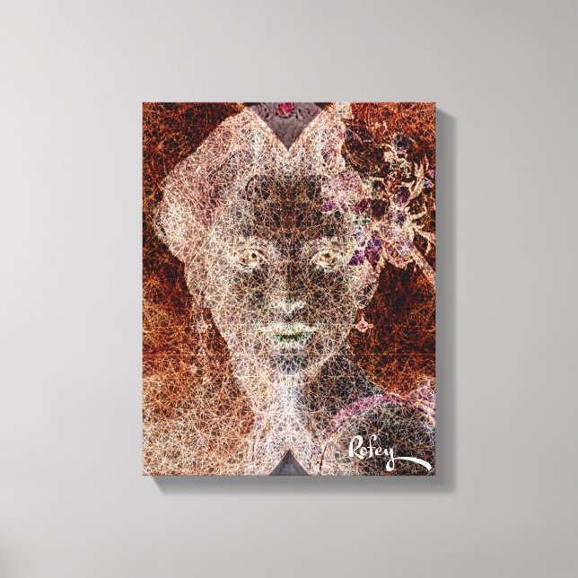 Impressão Em Tela Vesica Venus por Rofey (Frente)