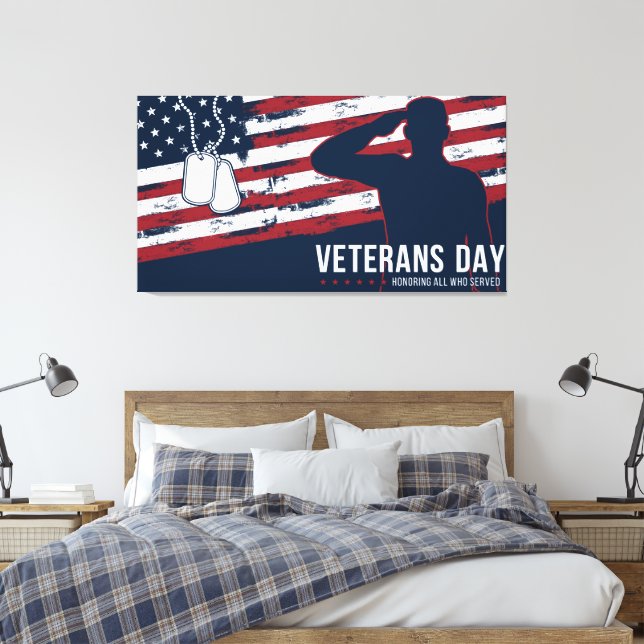 Impressão Em Tela Veteranos  (Insitu(Quarto))
