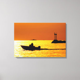 Impressão Em Tela Viagem à Noite