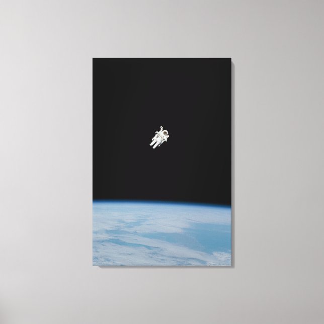 Impressão Em Tela Viagem de espaço (Frente)