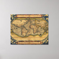 Viagem do Mapa Mundial Antiquado Ortelius Europa
