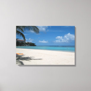 Impressão Em Tela Viagens Guam: Praia tropical